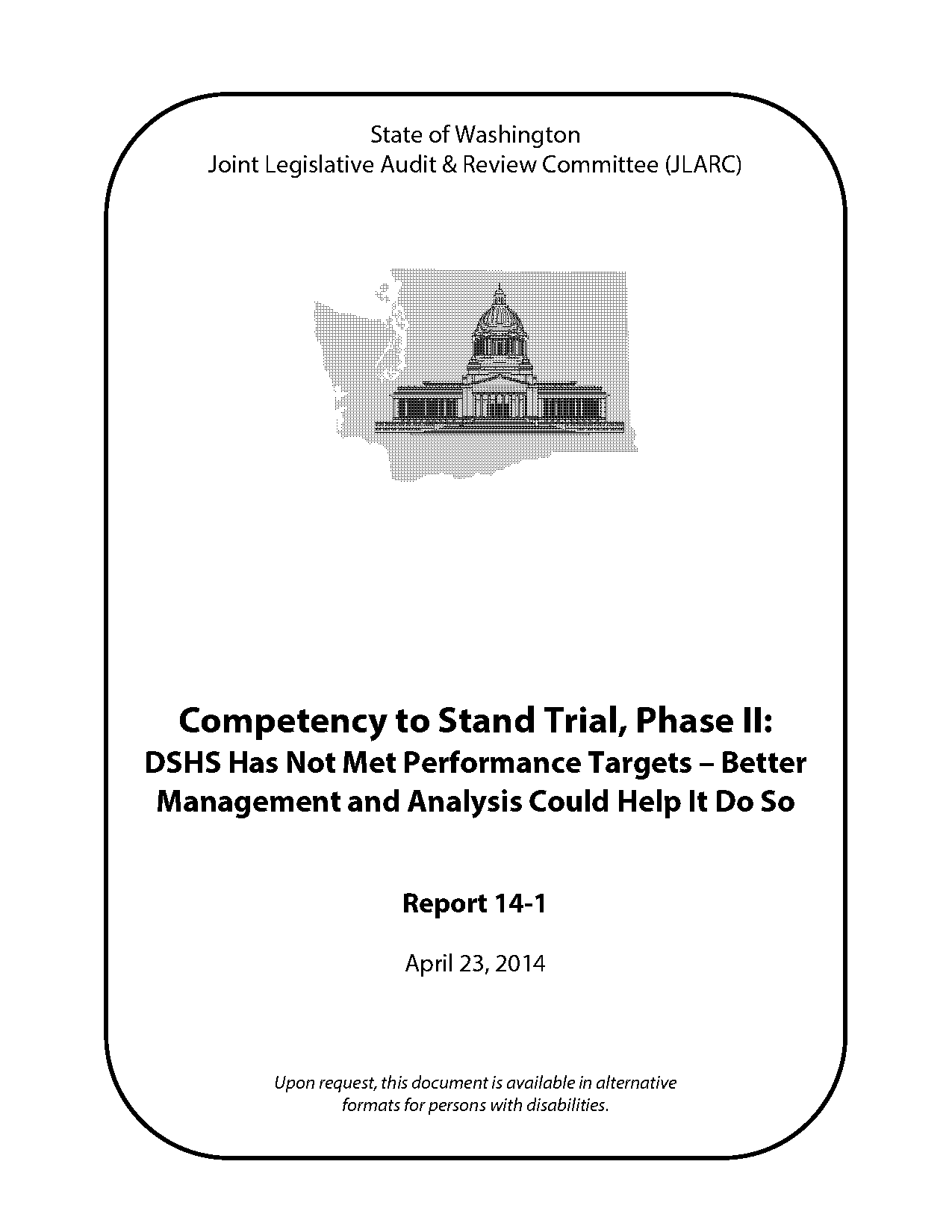 sample competency to stand trial report